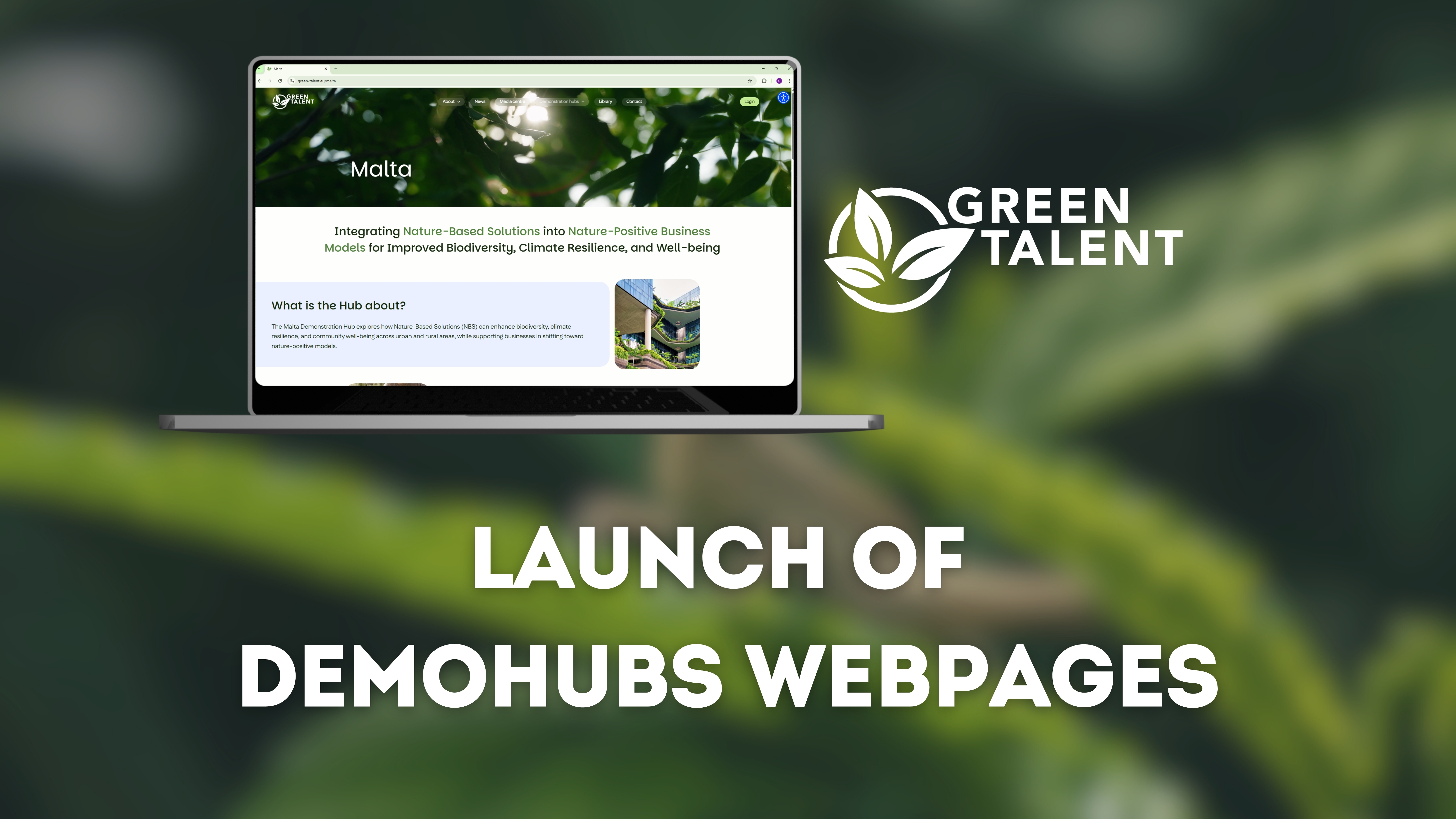 Image for article: Green Talent launches brand new DemoHubs pages