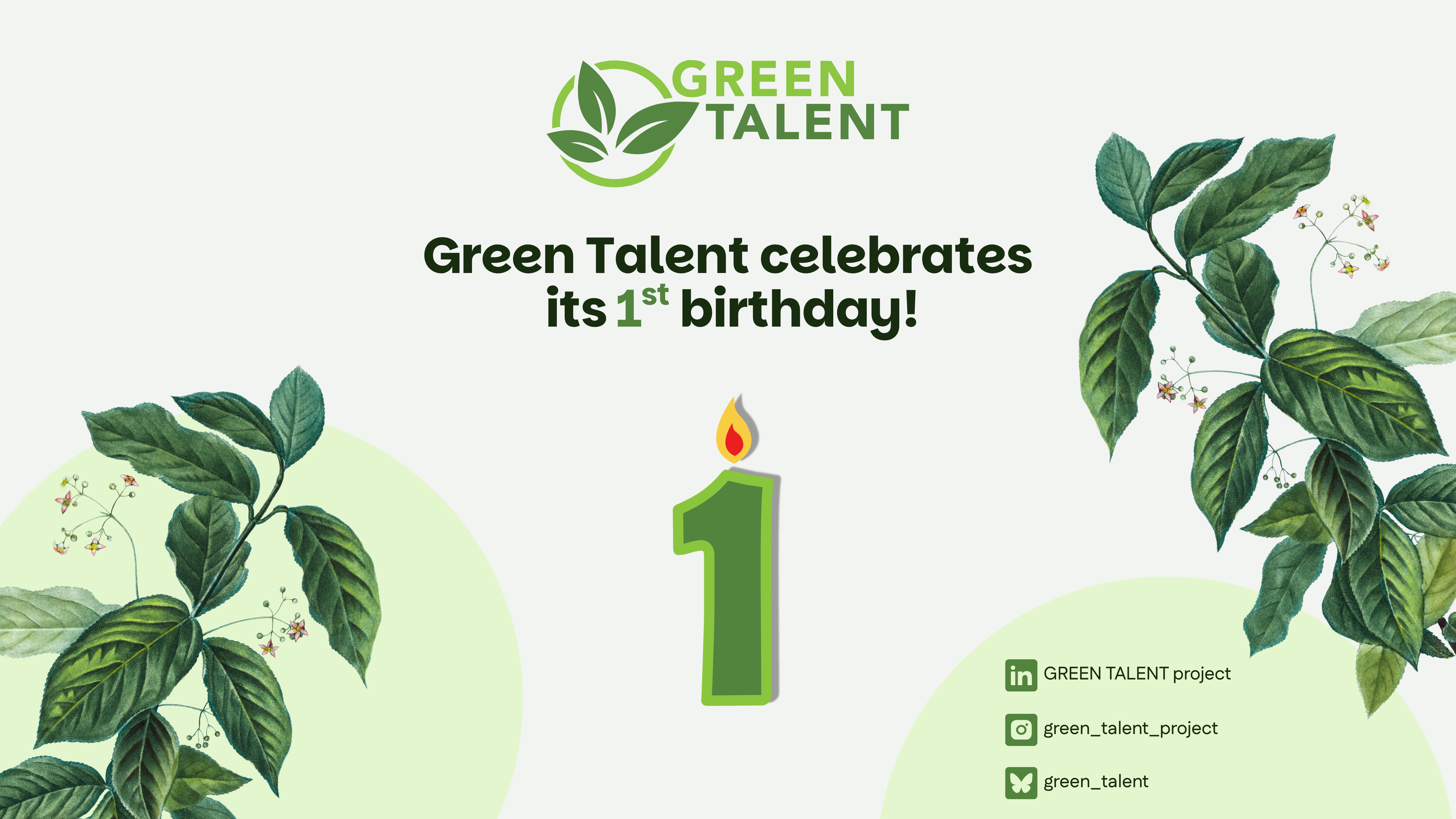 Featured image for article: Green Talent celebrates its 1st birthday!