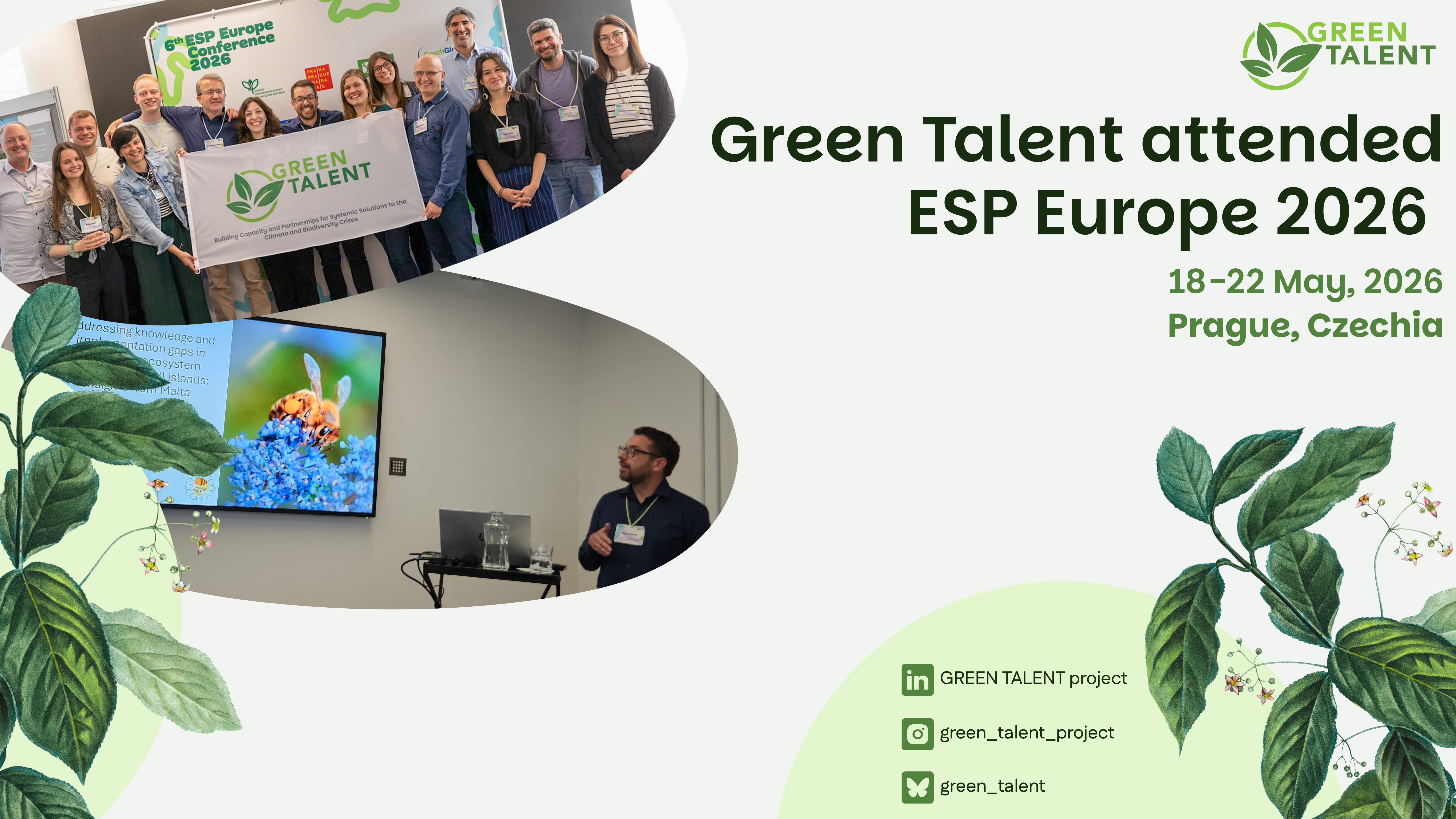 Image for article: Green Talent attended ESP Europe 2026