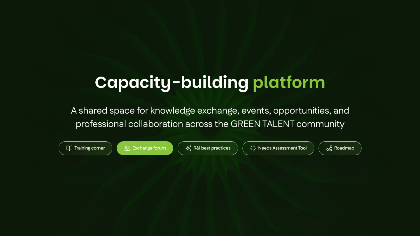 Featured image for article: The Green Talent Capacity-Building Platform is Live!